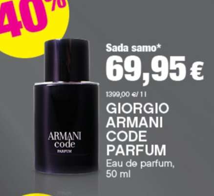 GIORGIO ARMANI CODE PARFUM