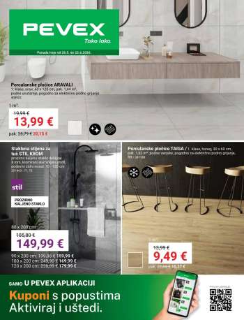 Pevex katalog - 28.04.2026. - 22.06.2026.