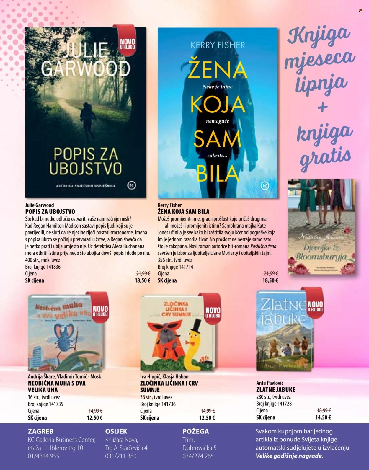 Leták Svijet knjige. Strana 3