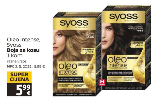 Oleo intense, Syoss