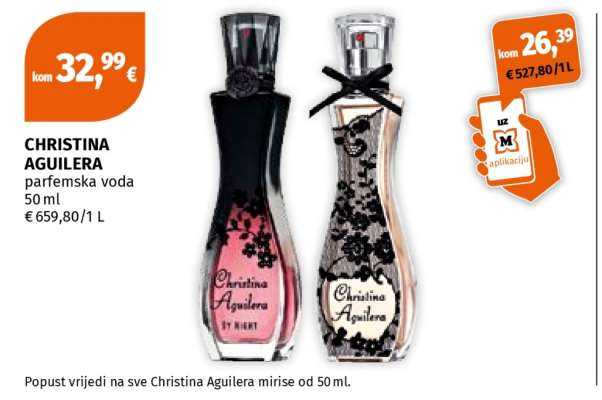 CHRISTINA AGUILERA parfemska voda