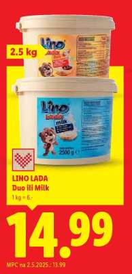 Lino Lada Duo ili milk