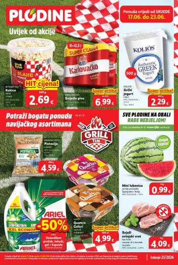 Plodine katalog - 17.06.2026. - 23.06.2026.