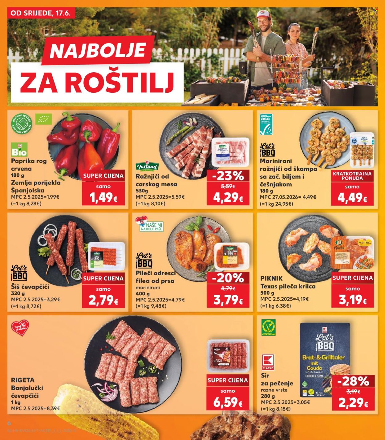 Leták Kaufland - 17.6.2026 - 23.6.2026. Strana 6