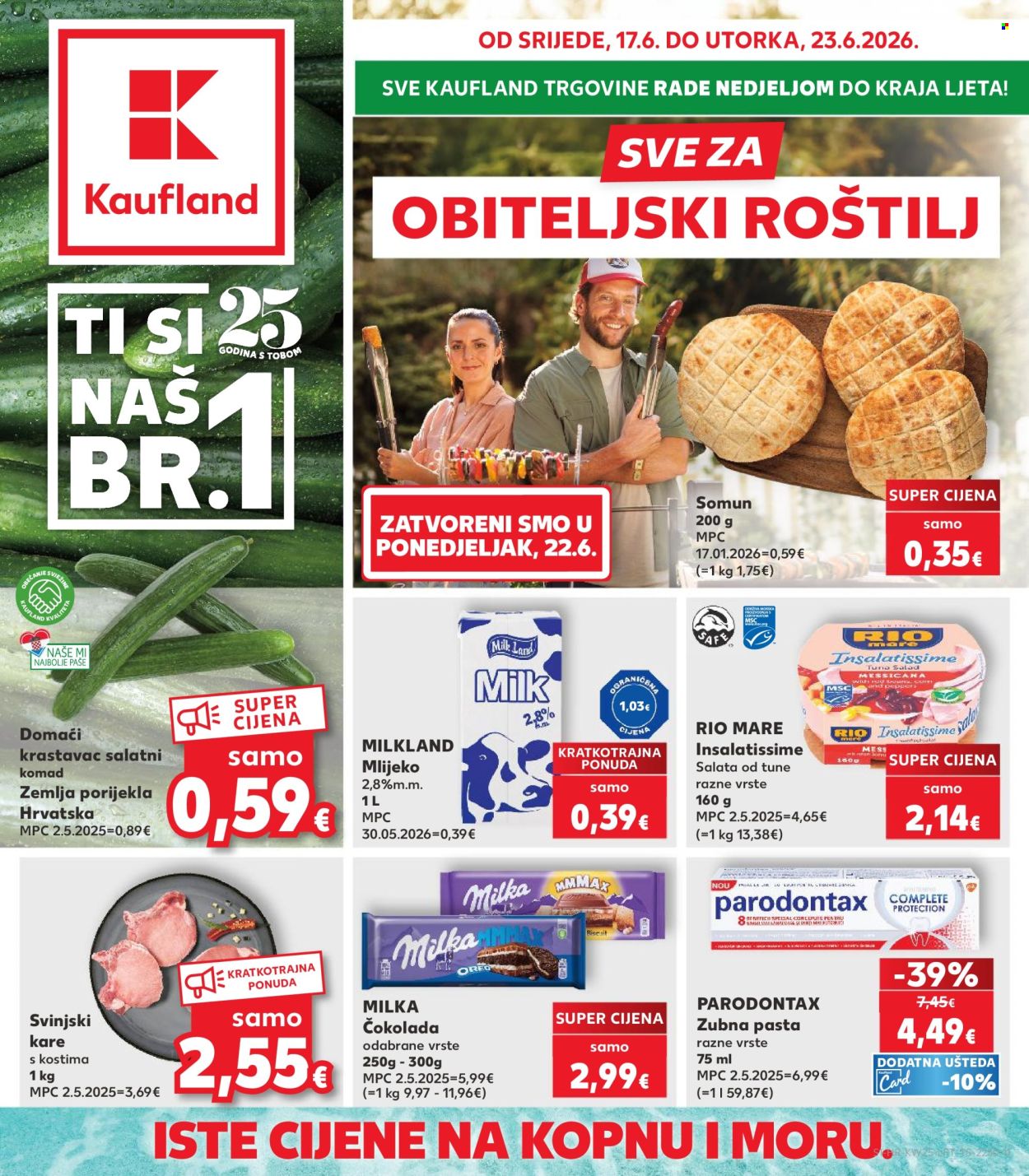 Leták Kaufland - 17.6.2026 - 23.6.2026. Strana 1