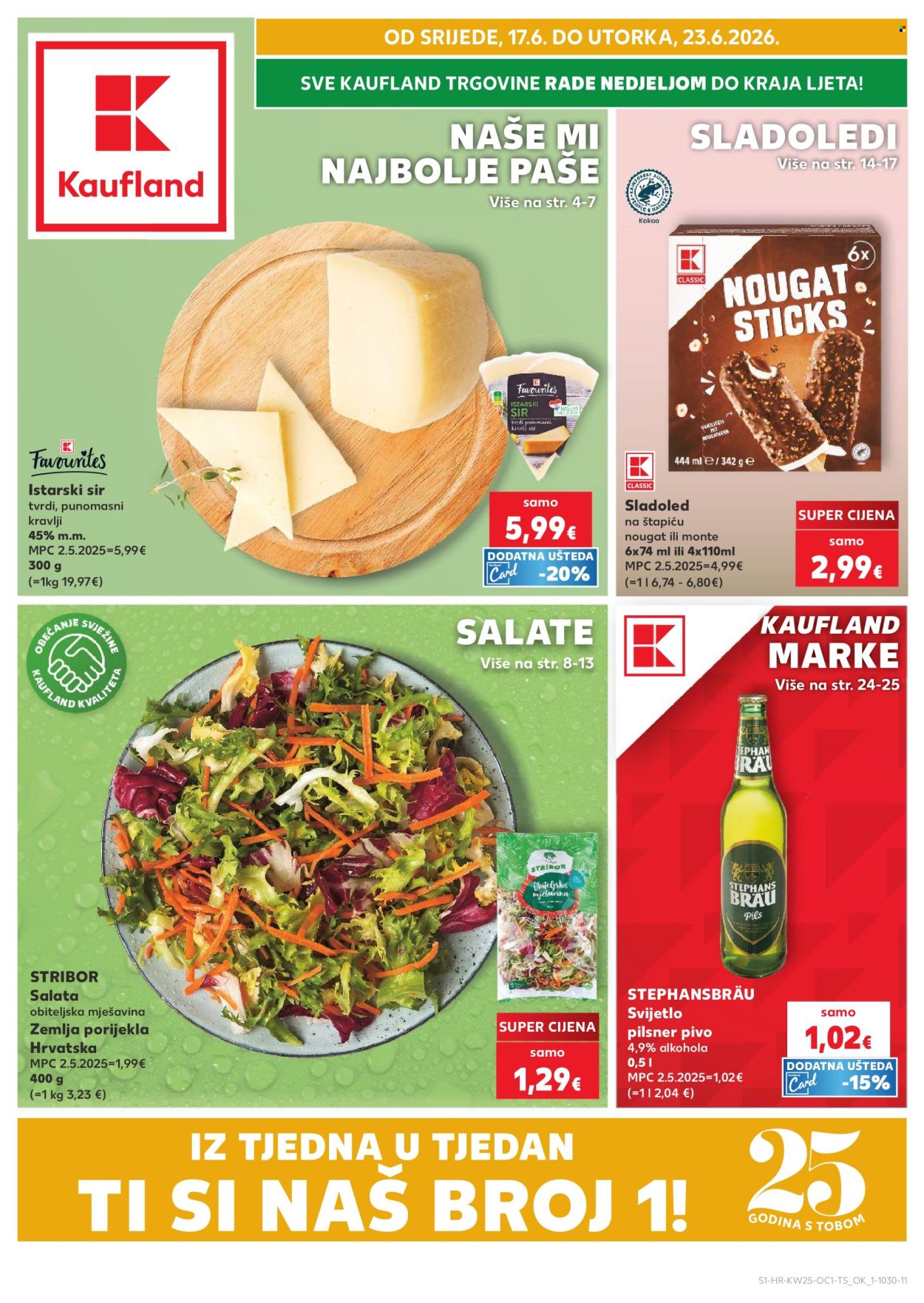 Leták Kaufland - 17.6.2026 - 23.6.2026. Strana 1