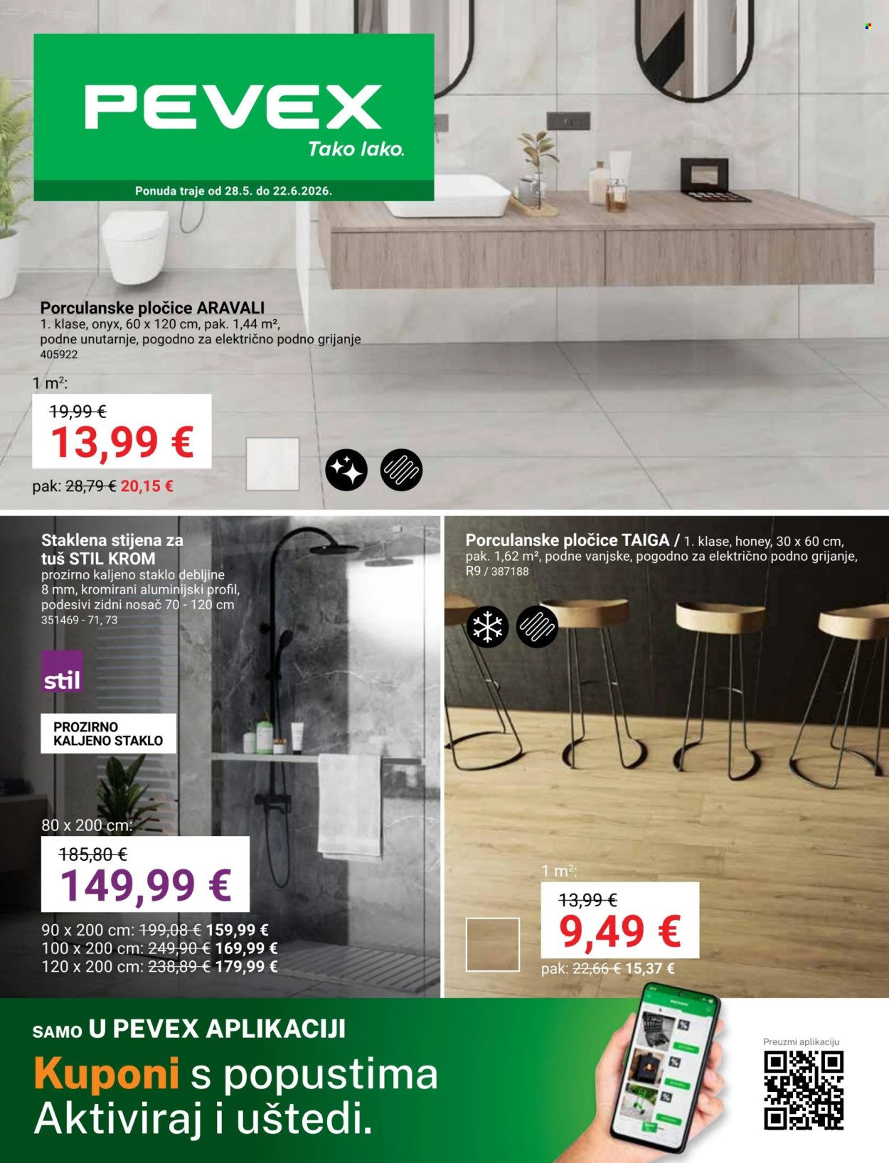 Pevex katalog - 28.05.2026. - 22.06.2026. Stranica 1