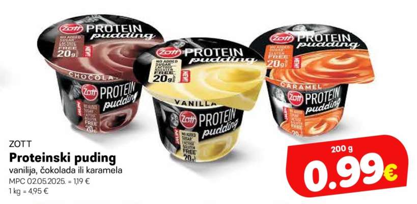 Proteinski puding