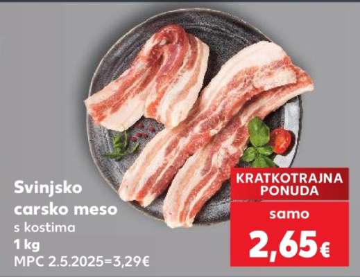 Svinjsko carsko meso s kostima