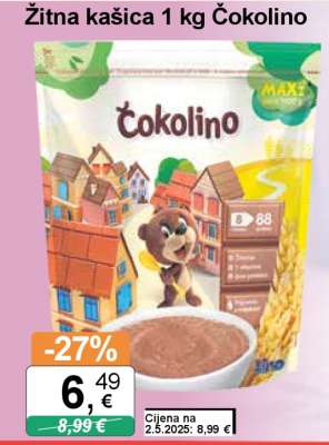 Žitna kašica 1 kg Čokolino