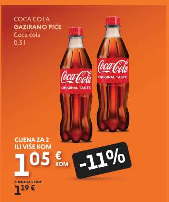 COCA COLA gazirano piće