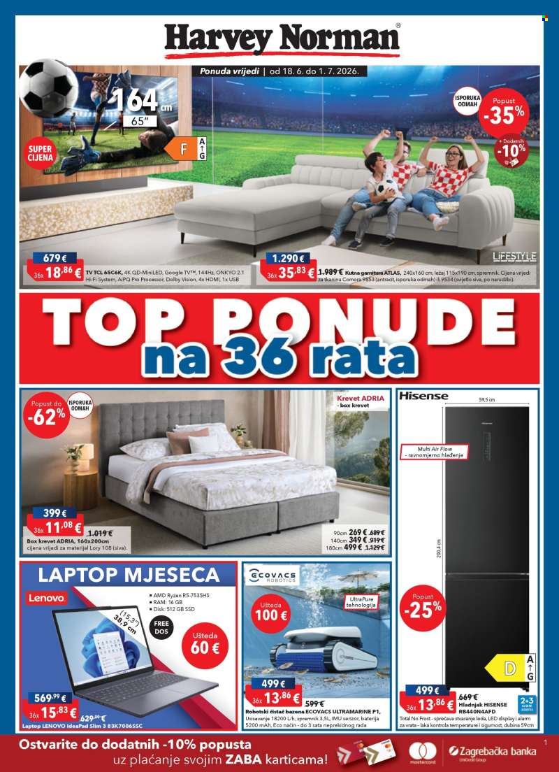 Harvey Norman katalog - 18.06.2026. - 01.07.2026.