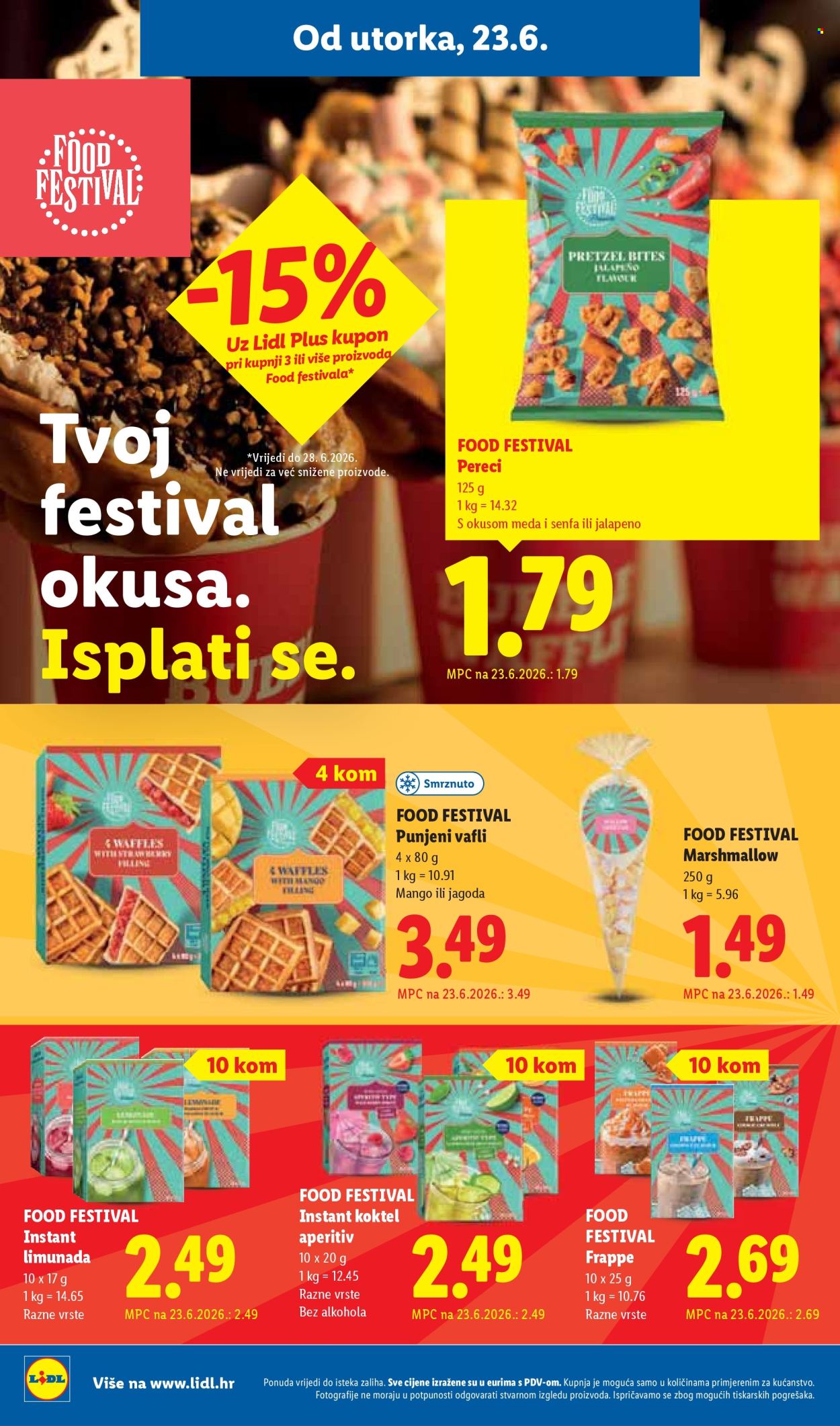 Leták Lidl - 23.6.2026 - 28.6.2026. Strana 16