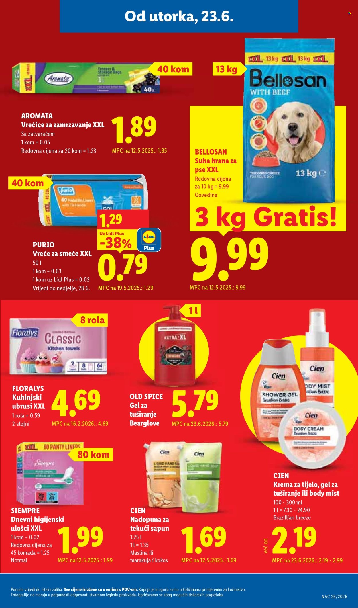 Leták Lidl - 23.6.2026 - 28.6.2026. Strana 19