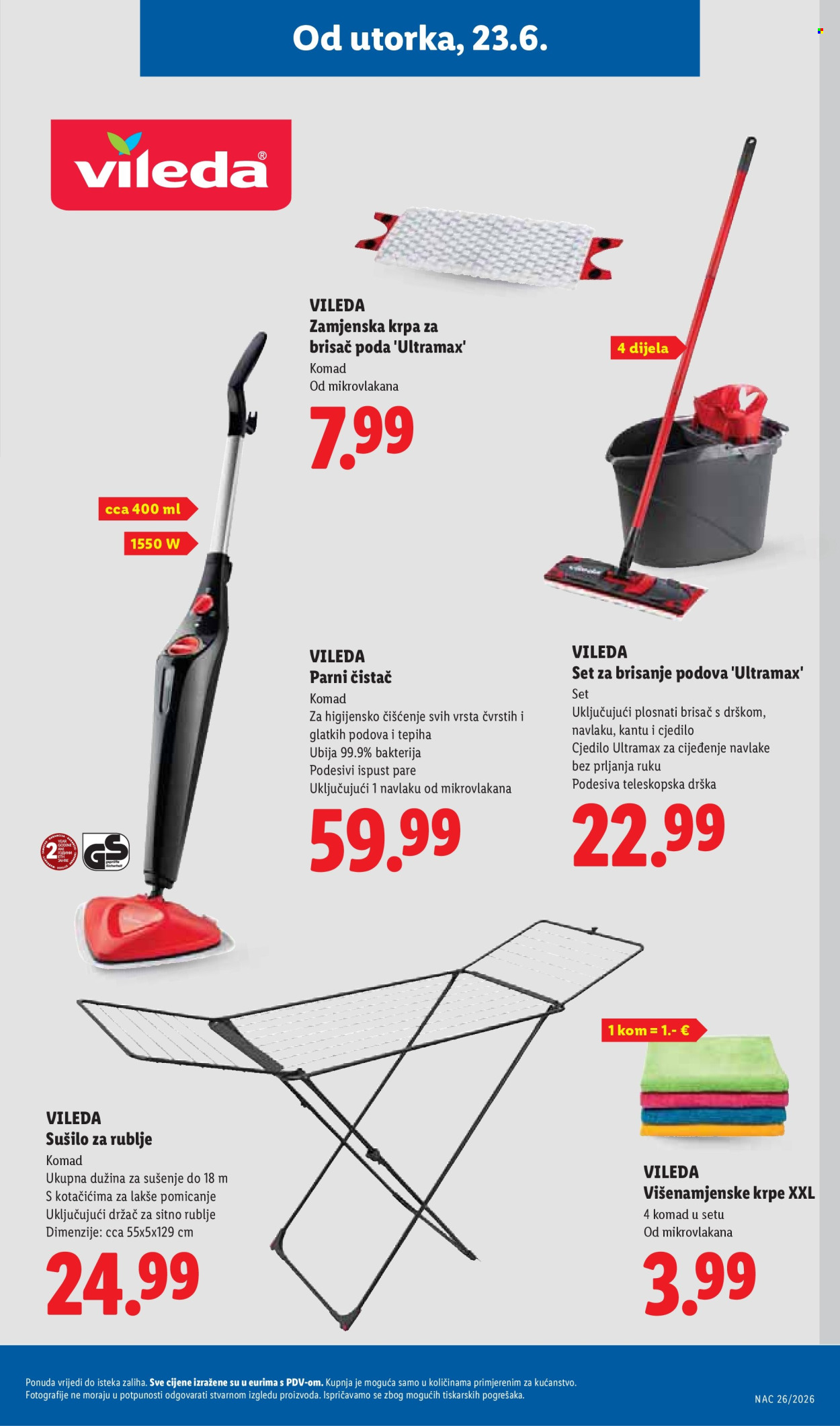 Leták Lidl - 23.6.2026 - 28.6.2026. Strana 25