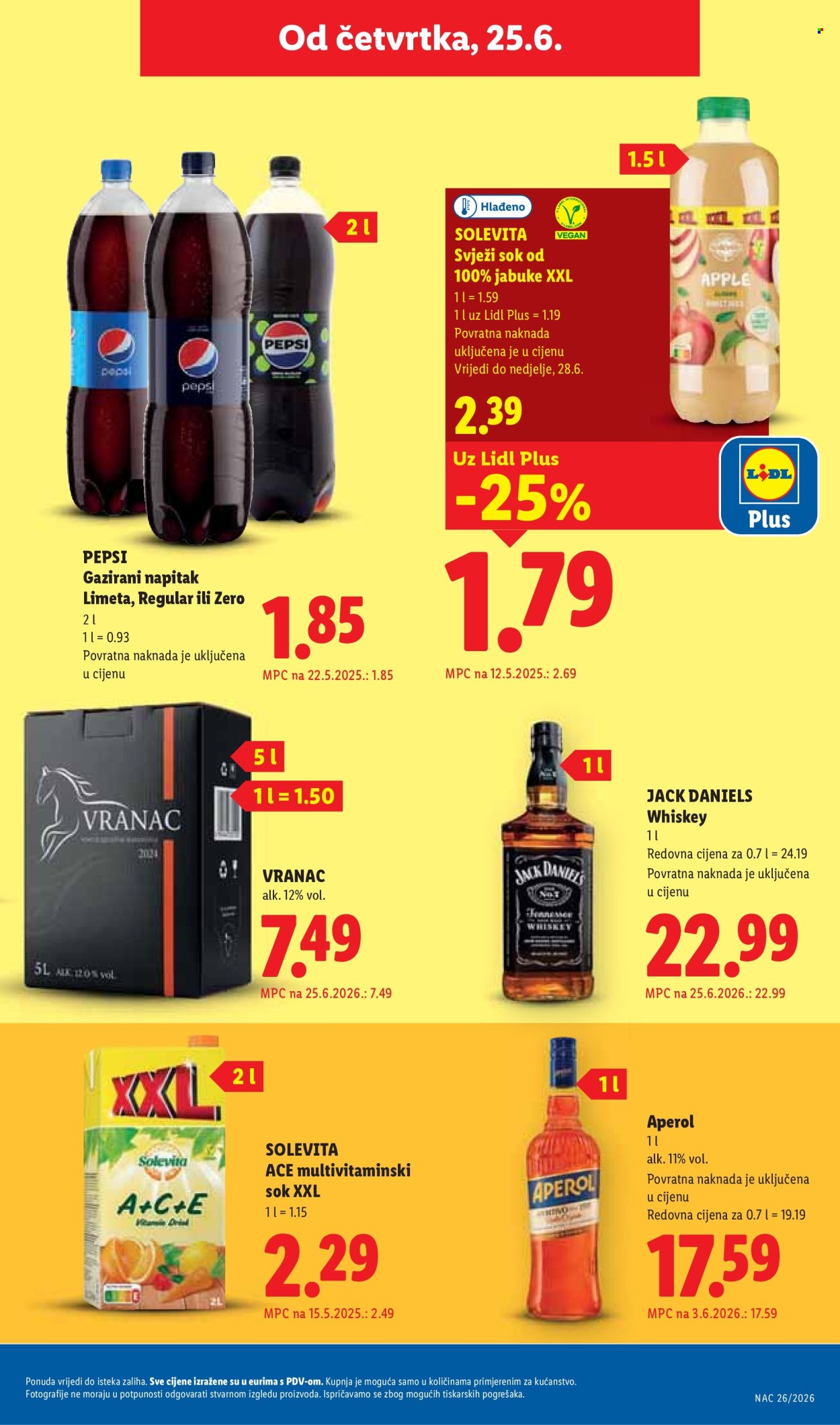 Leták Lidl - 23.6.2026 - 28.6.2026. Strana 59