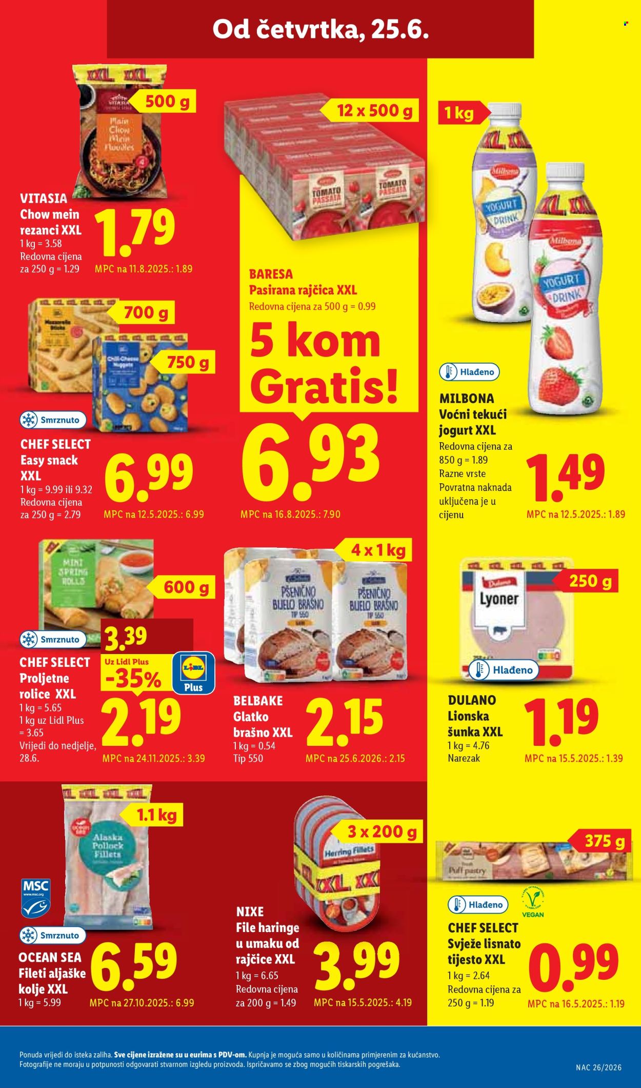Leták Lidl - 23.6.2026 - 28.6.2026. Strana 63
