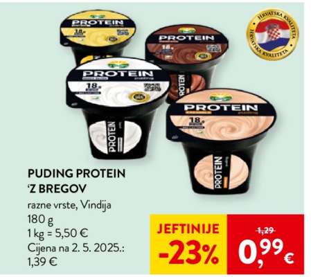 Puding protein ‘z bregov