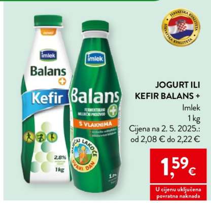 Jogurt ili Kefir Balans +