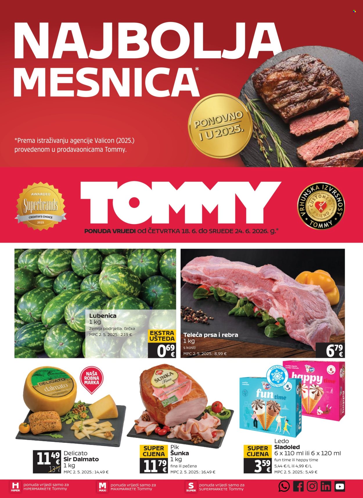 Leták Tommy - 18.6.2026 - 24.6.2026. Strana 1