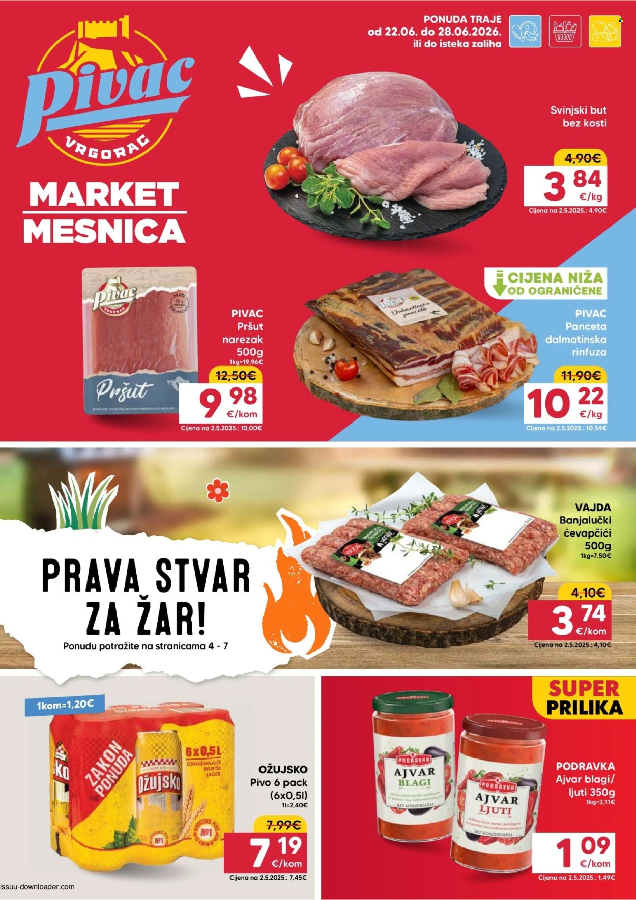 Leták Pivac - 22.6.2026 - 28.6.2026. Strana 1