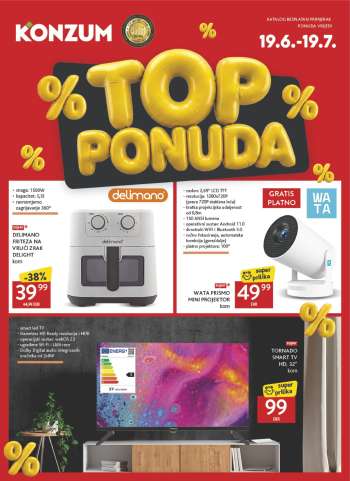 Konzum katalog - 19.06.2026. - 19.07.2026.