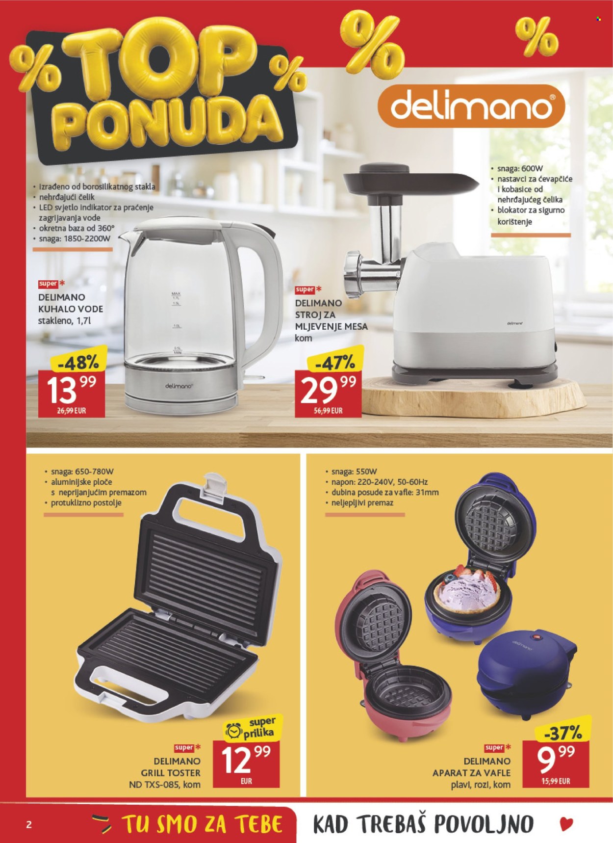 Leták Konzum - 19.6.2026 - 19.7.2026. Strana 2
