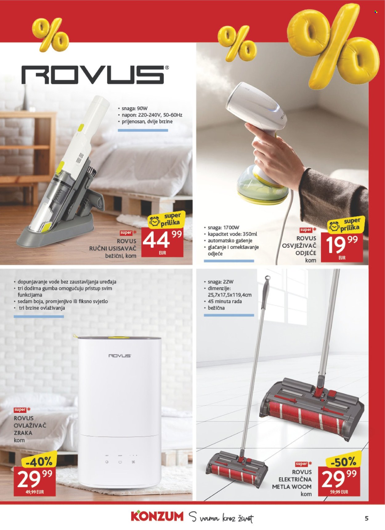 Leták Konzum - 19.6.2026 - 19.7.2026. Strana 5