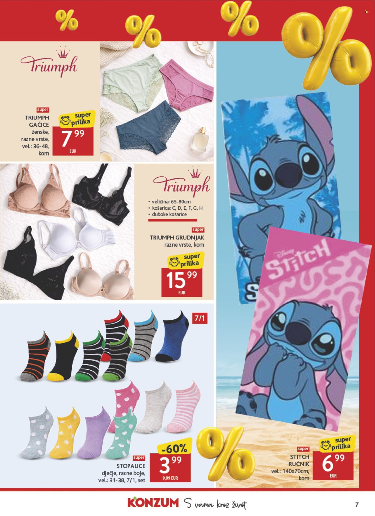 Leták Konzum - 19.6.2026 - 19.7.2026. Strana 7