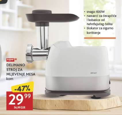 DELIMANO STROJ ZA MLJEVENJE MESA