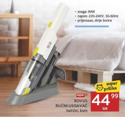 ROVUS RUČNI USISAVAČ