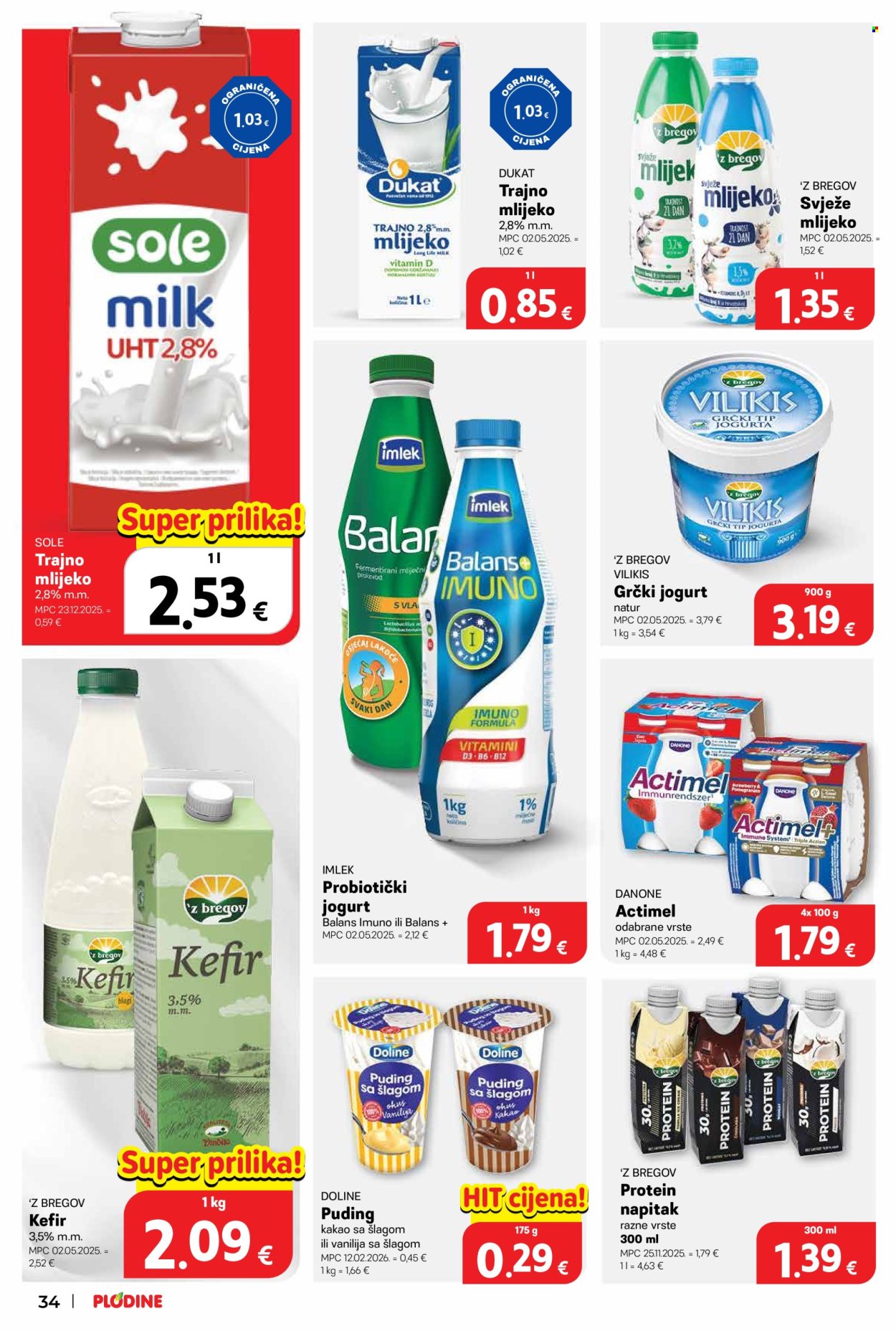 Leták Plodine - 25.6.2026 - 30.6.2026. Strana 34