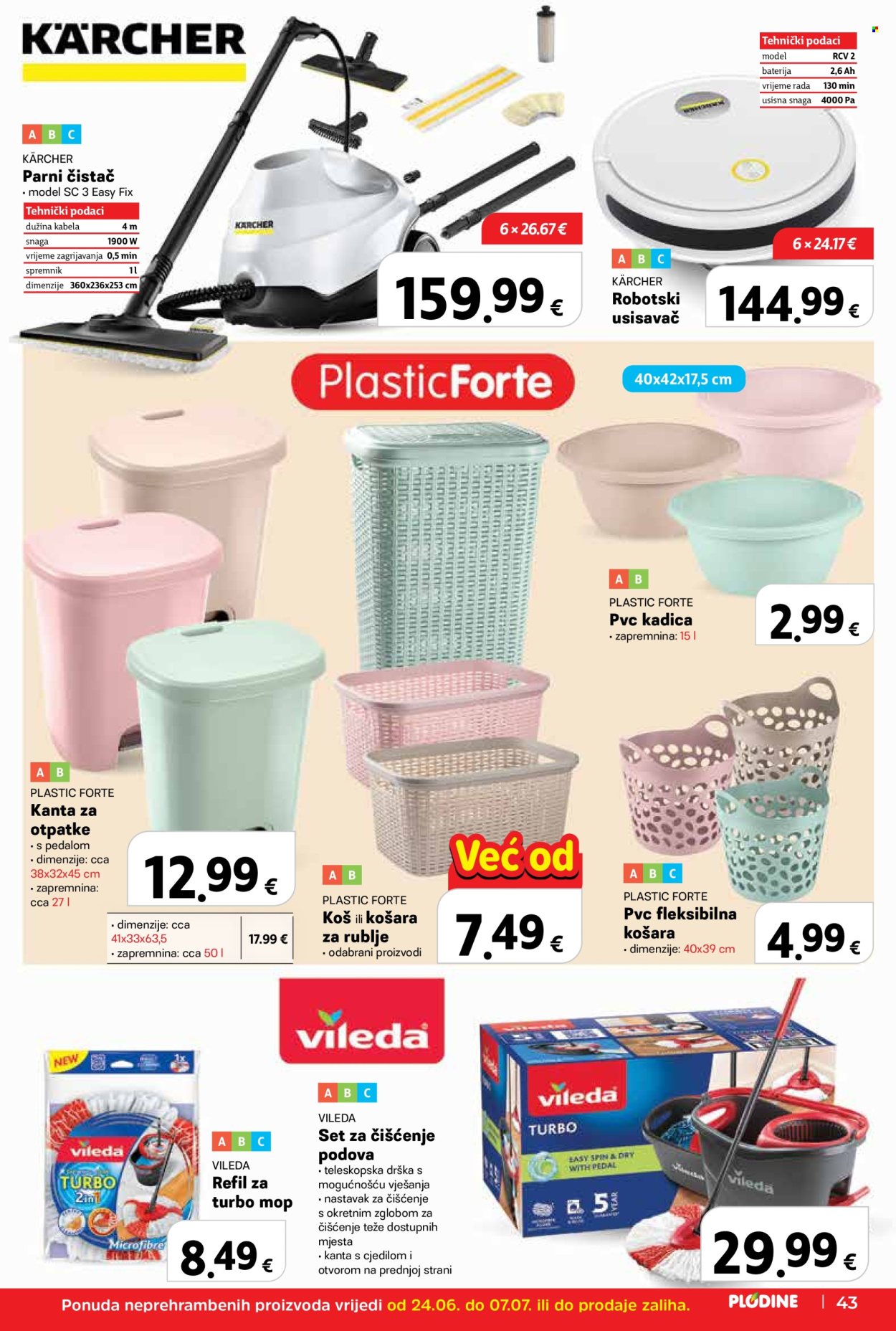 Leták Plodine - 24.6.2026 - 30.6.2026. Strana 43