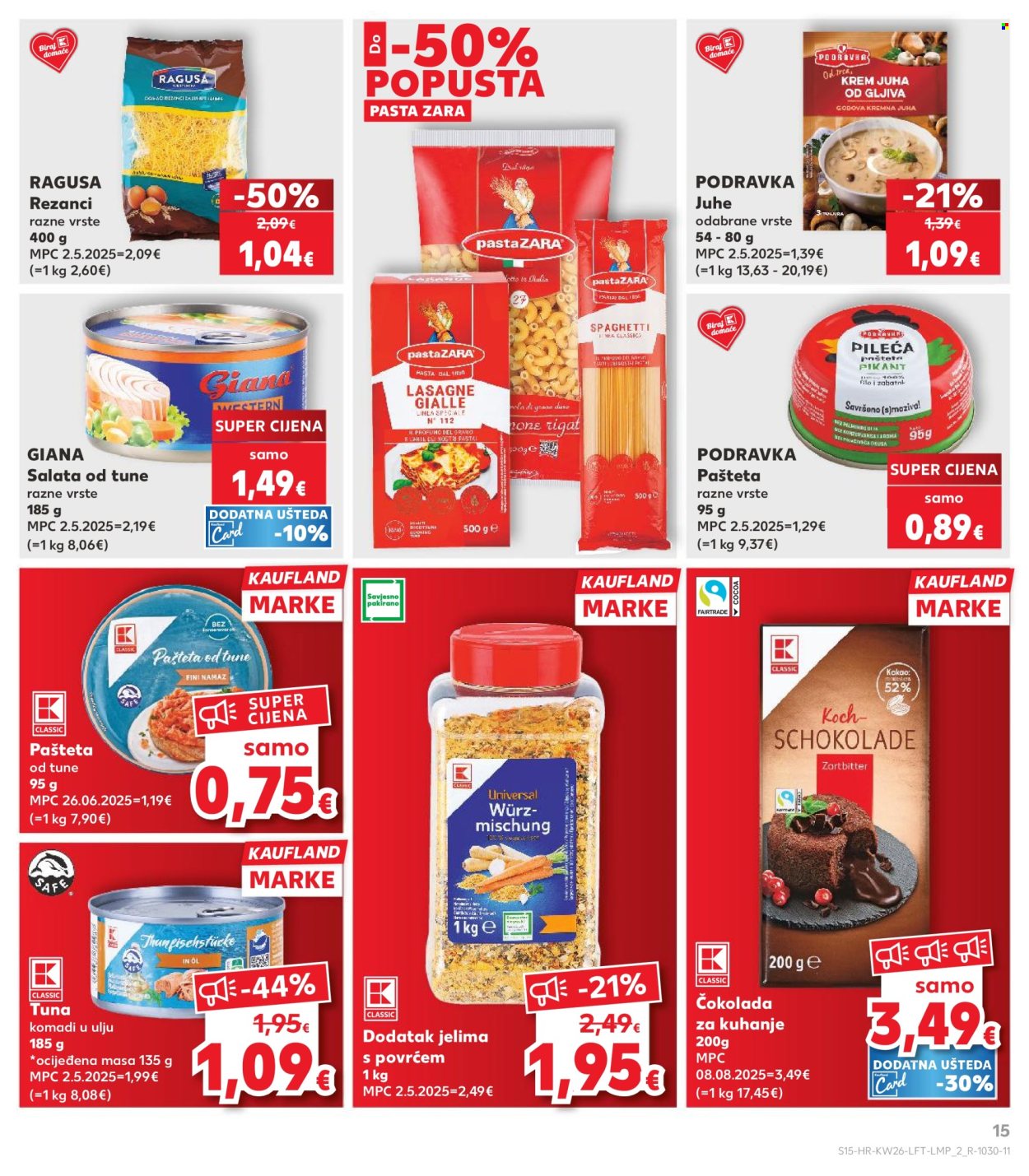 Leták Kaufland - 24.6.2026 - 30.6.2026. Strana 15