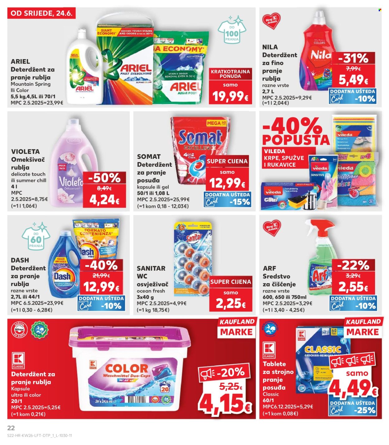 Leták Kaufland - 24.6.2026 - 30.6.2026. Strana 22