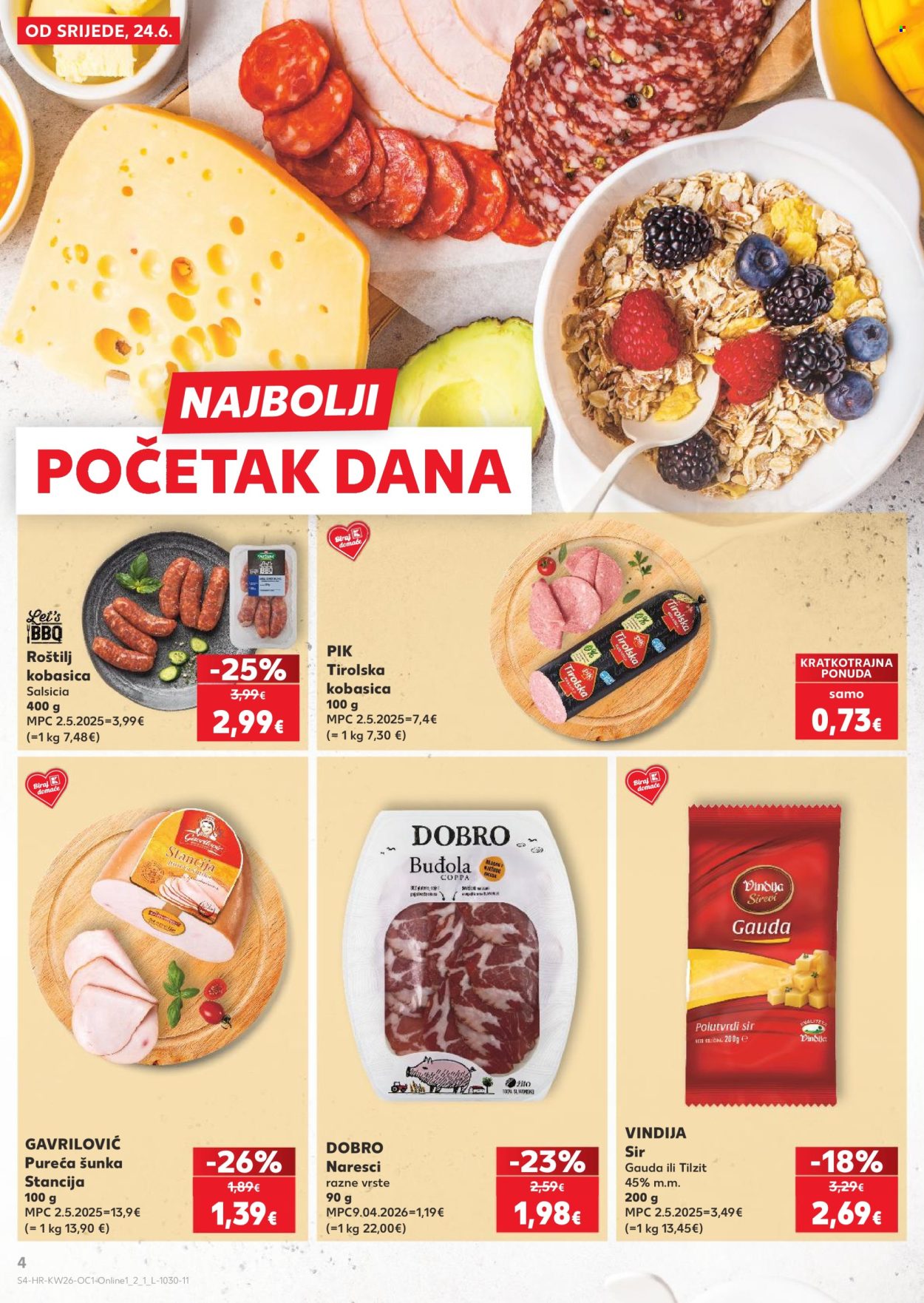 Leták Kaufland - 24.6.2026 - 30.6.2026. Strana 4