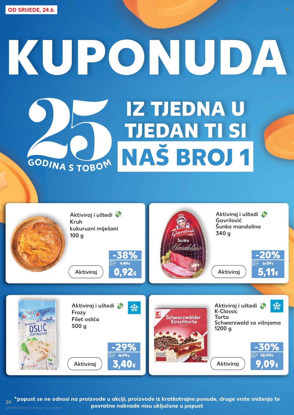 Leták Kaufland - 24.6.2026 - 30.6.2026. Strana 24