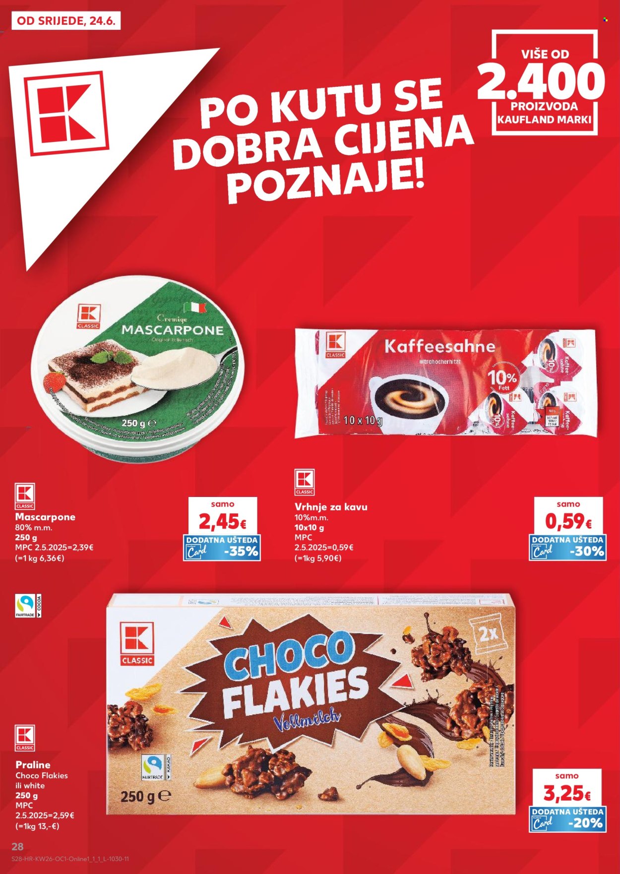 Leták Kaufland - 24.6.2026 - 30.6.2026. Strana 28