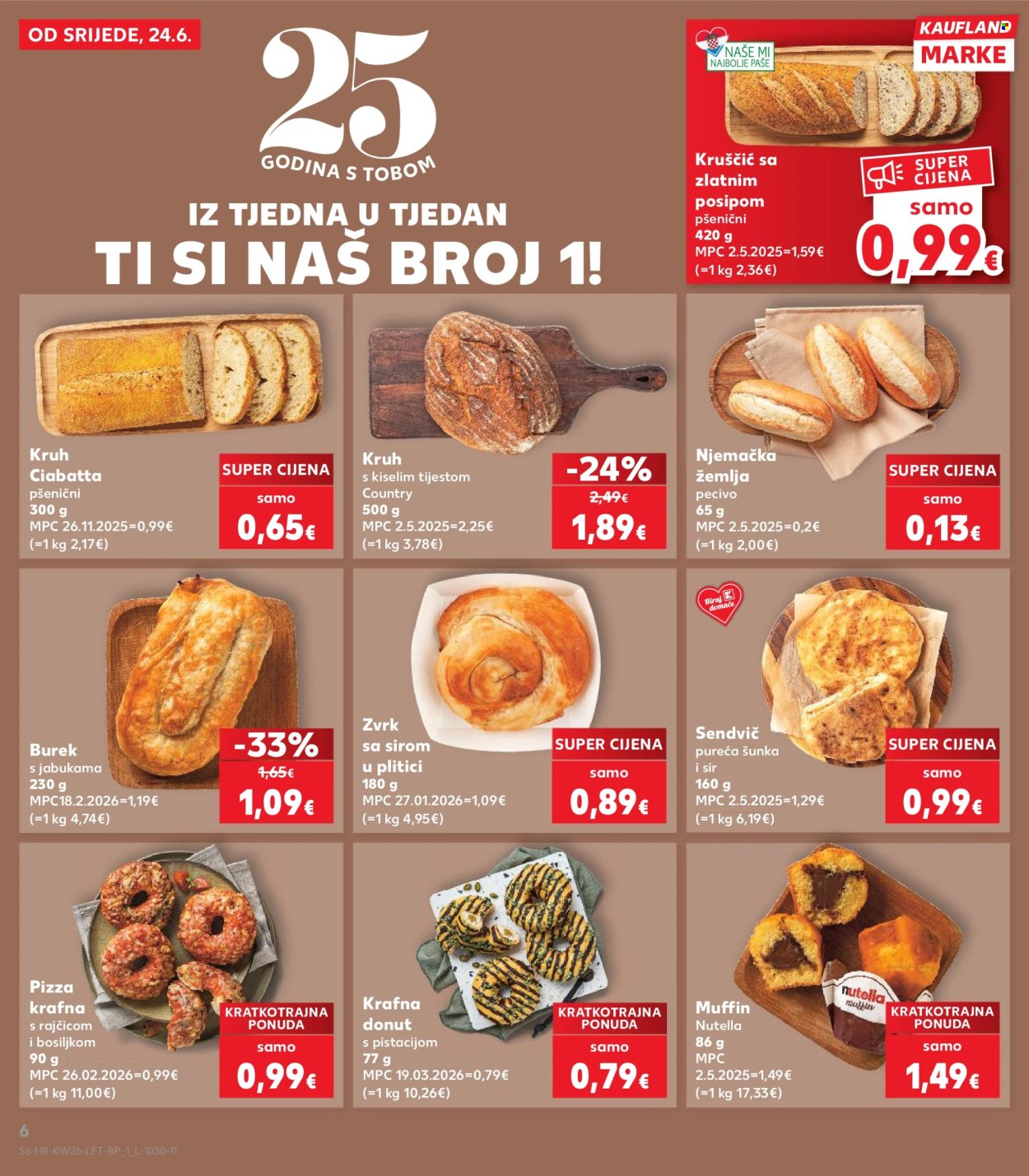 Leták Kaufland - 24.6.2026 - 30.6.2026. Strana 6
