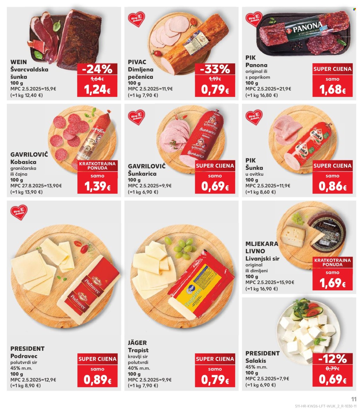 Leták Kaufland - 24.6.2026 - 30.6.2026. Strana 11