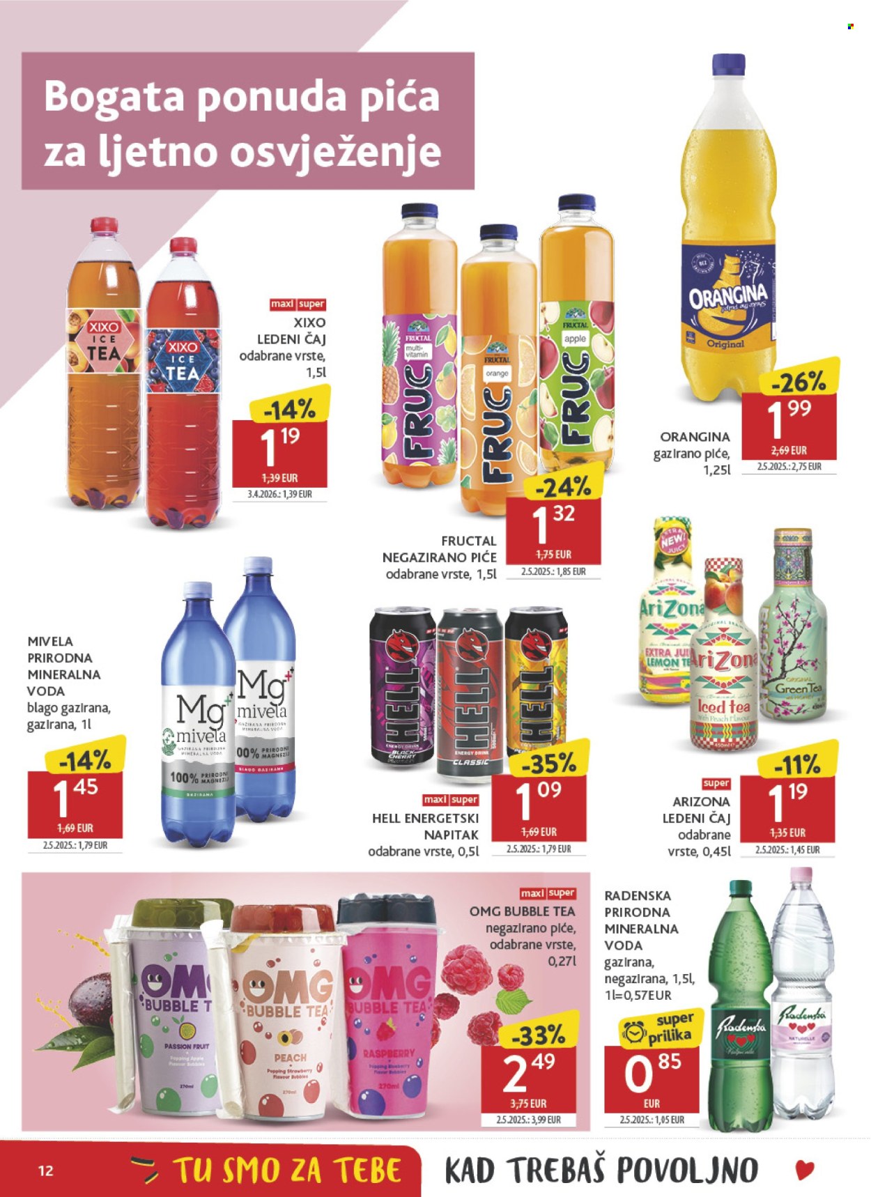 Leták Konzum - 24.6.2026 - 30.6.2026. Strana 12