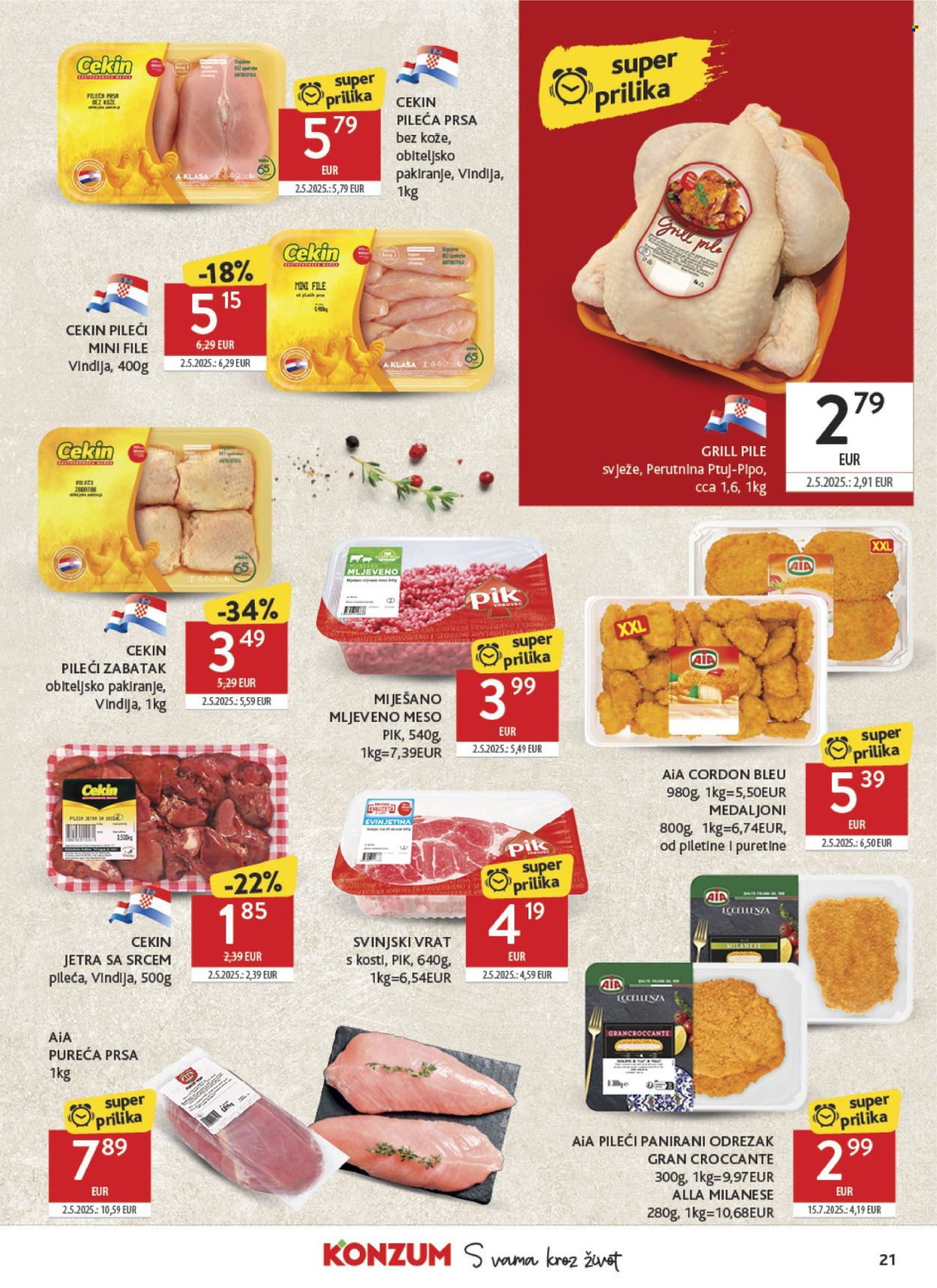 Leták Konzum - 24.6.2026 - 30.6.2026. Strana 21