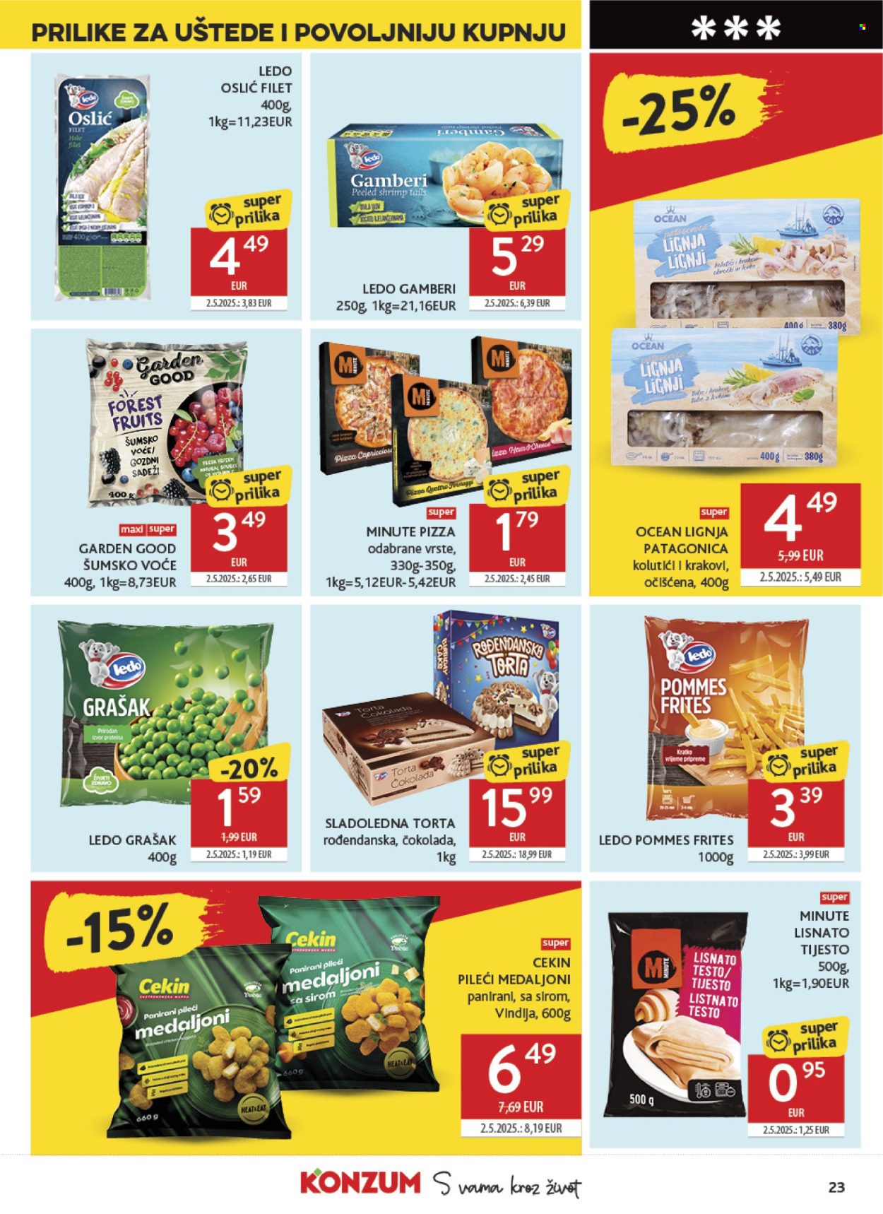 Leták Konzum - 24.6.2026 - 30.6.2026. Strana 23