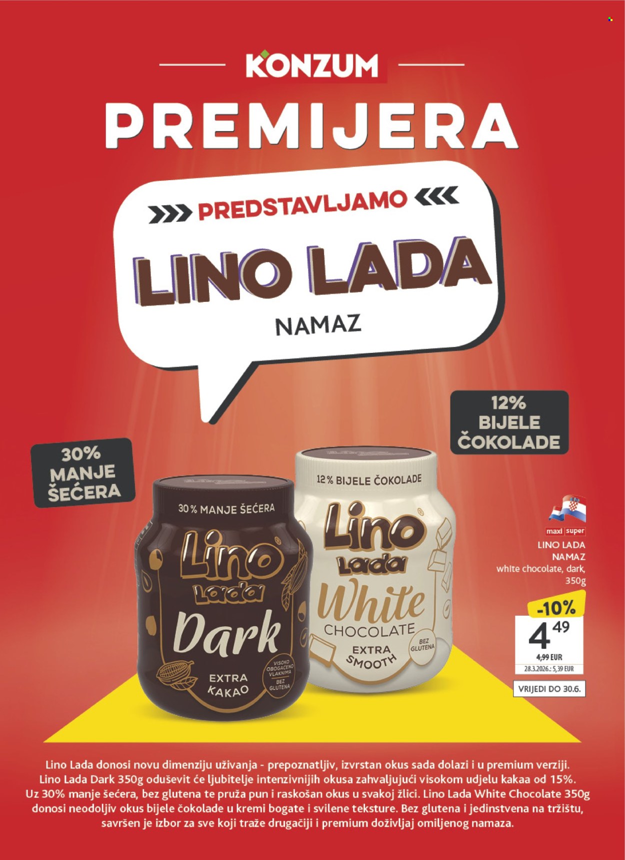Leták Konzum - 24.6.2026 - 30.6.2026. Strana 44