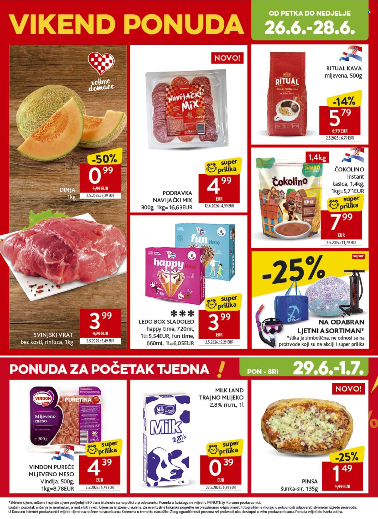 Leták Konzum - 24.6.2026 - 30.6.2026. Strana 47
