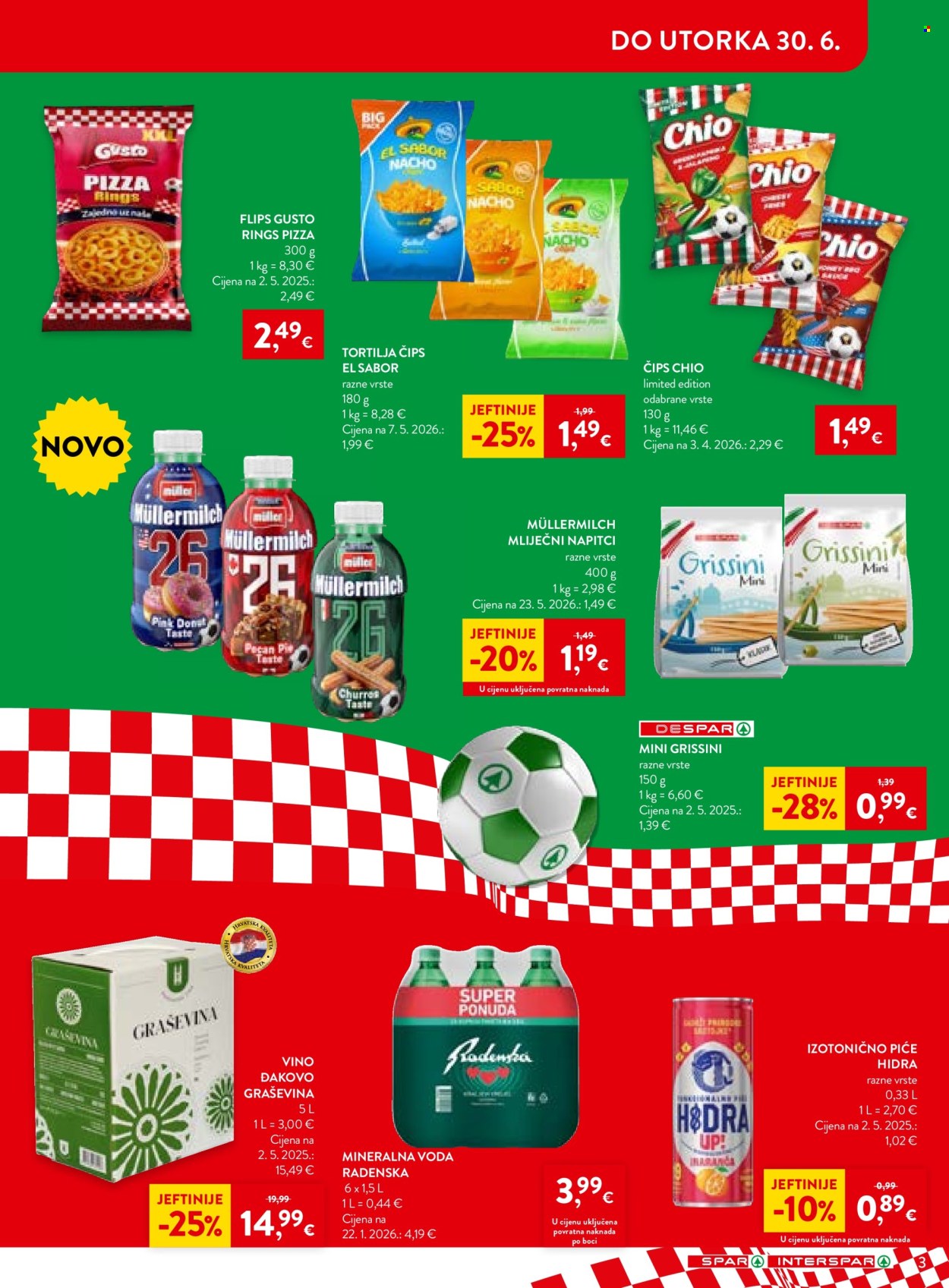 Leták SPAR - 24.6.2026 - 30.6.2026. Strana 3