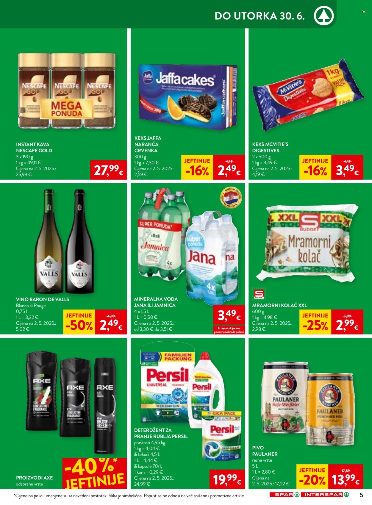 Leták INTERSPAR - 24.6.2026 - 30.6.2026. Strana 7