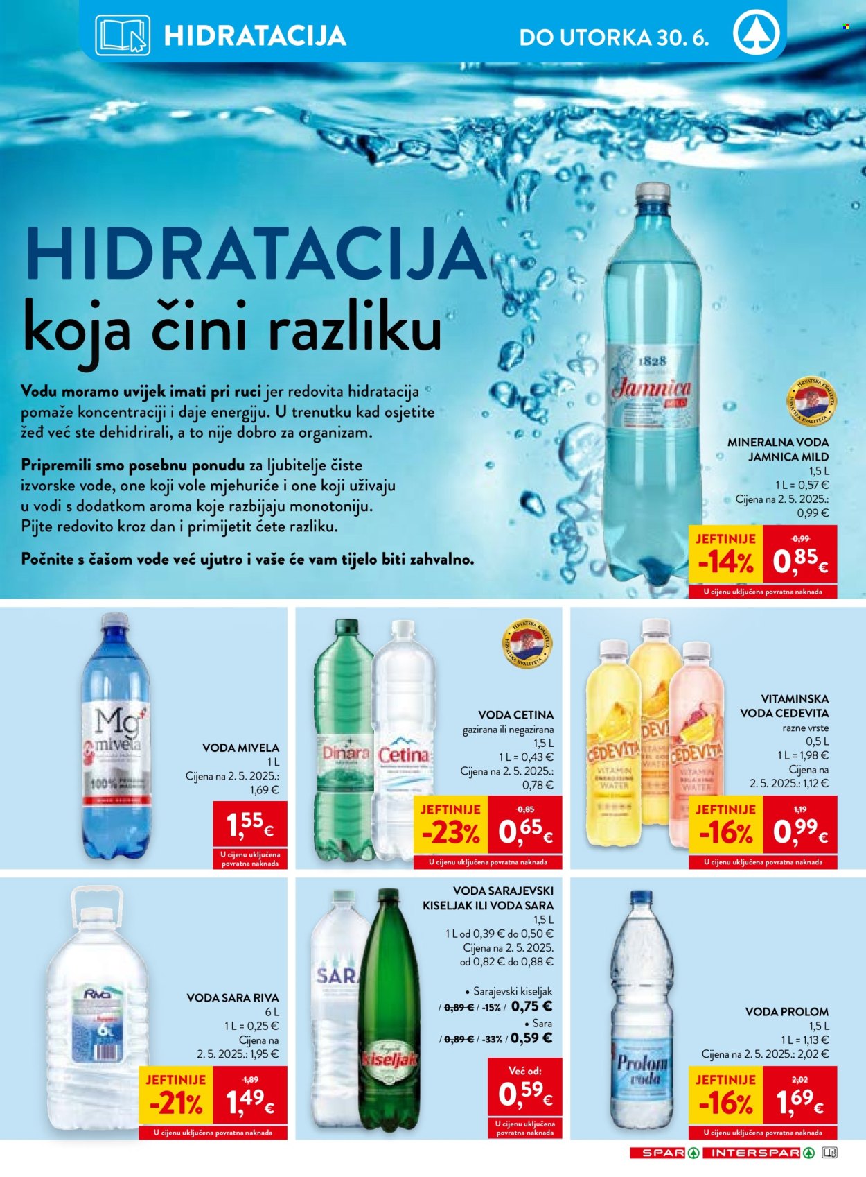 Leták INTERSPAR - 24.6.2026 - 30.6.2026. Strana 9