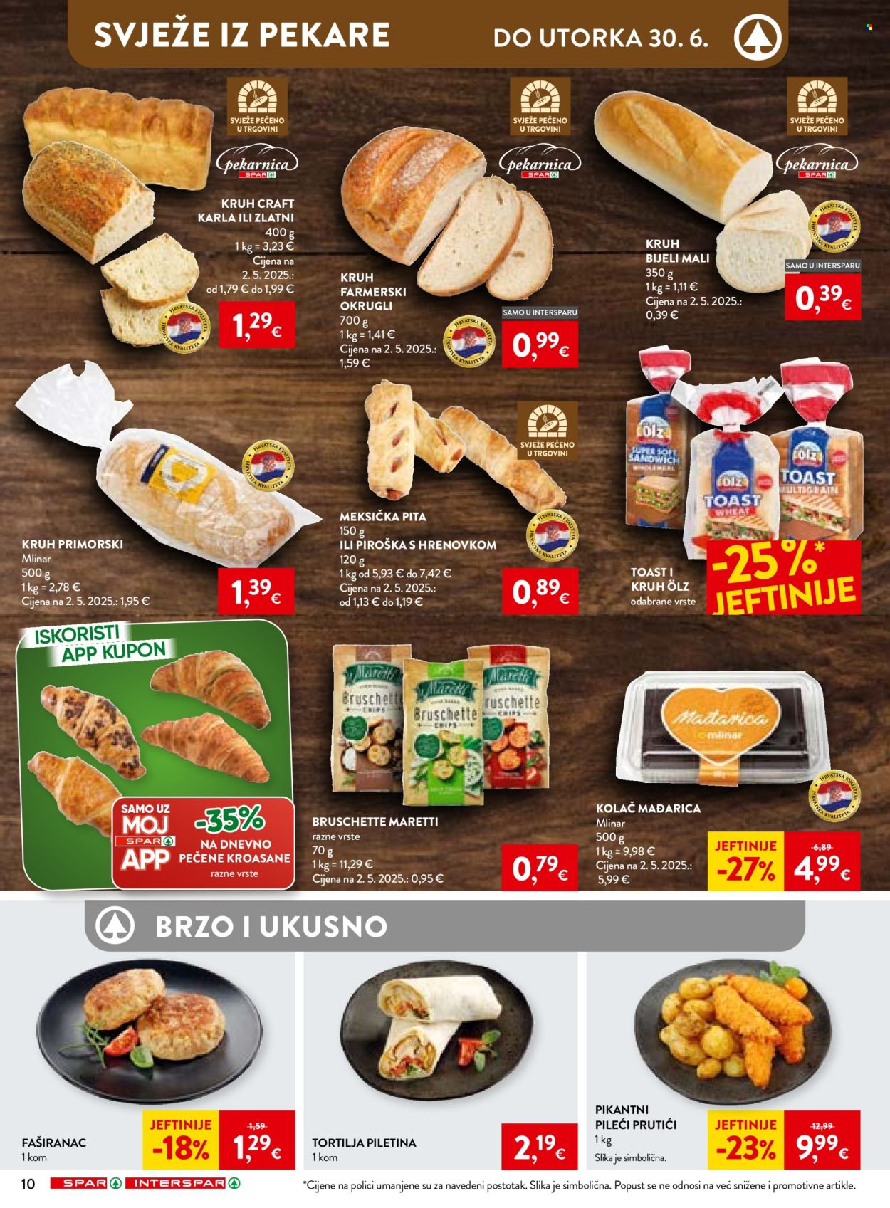 Leták INTERSPAR - 24.6.2026 - 30.6.2026. Strana 13