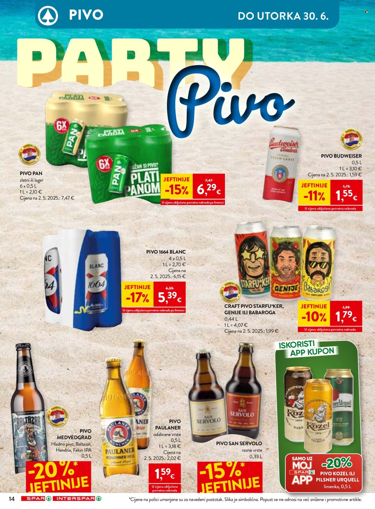 Leták INTERSPAR - 24.6.2026 - 30.6.2026. Strana 22